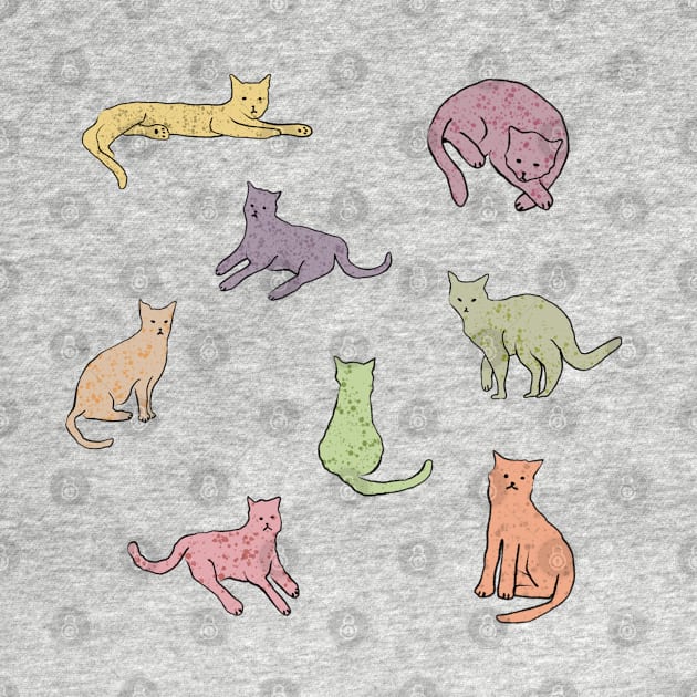 Badly drawn cats by SHMITEnZ